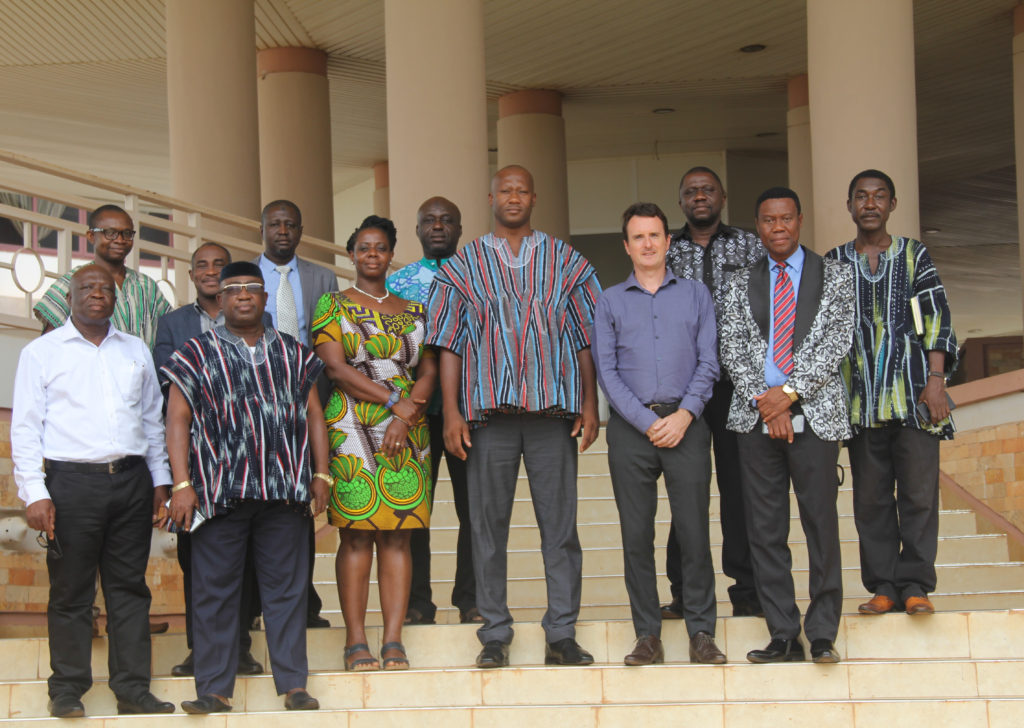 T-TEL Confers with UDS Management